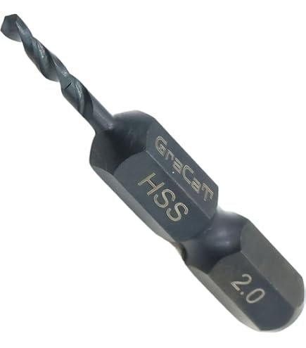 Amazon.co.jp: 大西工業 6角軸鉄工用ドリル(NO.20E) 9mm (金属・金工